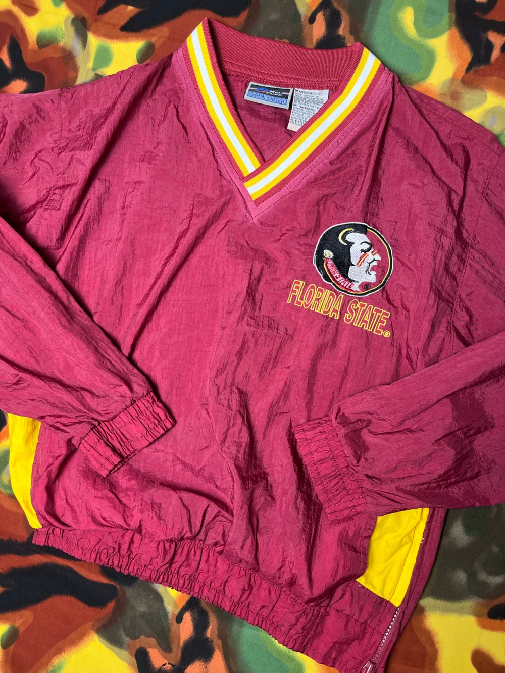 VTG FLORIDA STATE SEMINOLES WITH POCKETS LONG-SLEEVE